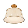 Load image into Gallery viewer, French Bleached Woven String Drum Lantern Ceiling Light
