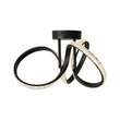 Load image into Gallery viewer, Contemporary Designer Twisted Strip Dimmable LED Ceiling Light
