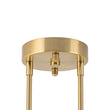 Load image into Gallery viewer, Minimalist White Glass Globe Linear 4-Light Sputnik Semi Flush
