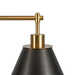 Load image into Gallery viewer, Farmhouse 3-Light Black Gold Conical Kitchen Island Pendant
