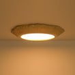 Load image into Gallery viewer, Farmhouse Beige Carved Resin LED Flush Mount Ceiling Light
