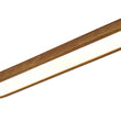 Load image into Gallery viewer, Farmhouse Walnut Wooden Dimmable LED Long Oval Ceiling Light
