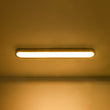 Load image into Gallery viewer, Farmhouse Walnut Wooden Dimmable LED Long Oval Ceiling Light
