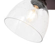 Load image into Gallery viewer, Farmhouse Dual Mount Seeded Glass Linear Ceiling Light
