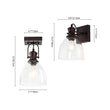 Load image into Gallery viewer, Farmhouse Dual Mount Seeded Glass Linear Ceiling Light
