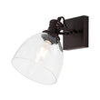 Load image into Gallery viewer, Farmhouse Dual Mount Seeded Glass Linear Ceiling Light

