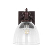 Load image into Gallery viewer, Farmhouse Dual Mount Seeded Glass Linear Ceiling Light

