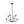 Load image into Gallery viewer, Funky Clear Seeded Glass Globe Tired Bubble Chandelier
