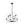 Load image into Gallery viewer, Funky Clear Seeded Glass Globe Tired Bubble Chandelier
