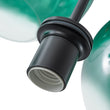 Load image into Gallery viewer, Lake House Green Glass Globe Bubble Linear Island Pendant
