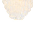 Load image into Gallery viewer, Mid-Century 7-Light Cascaded Glass Tube Tiered Chandelier
