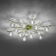 Load image into Gallery viewer, Mid-Century Sparkled Crystal Round Tiered Sputnik Ceiling Light
