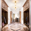 Load image into Gallery viewer, Milk White Art Glass Pleated Flower Ceiling Light
