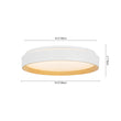 Load image into Gallery viewer, Minimalist Dimmable LED Round Flush Mount Ceiling Light
