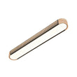 Load image into Gallery viewer, Minimalist Rustic Oval Dimmable LED Oblong Flush Mount Light
