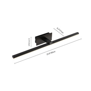 Modern 1-Light Linear LED Bathroom Vanity Wall Sconce