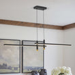 Load image into Gallery viewer, Modern Farmhouse Dimmable LED Linear Kitchen Island Pendant
