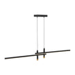 Load image into Gallery viewer, Modern Farmhouse Dimmable LED Linear Kitchen Island Pendant
