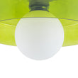 Load image into Gallery viewer, Nordic Green Glass Globe 1-Light Round Ceiling Fixture
