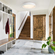 Load image into Gallery viewer, Nordic Simple Round Shallow Bowl Dimmable LED Ceiling Light
