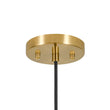 Load image into Gallery viewer, Shaker Farmhouse 1-Light Brass Metal Dome Kitchen Pendant
