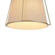 Load image into Gallery viewer, Spanish Farmhouse 4-Light Drum Beige Linen Lantern Pendant
