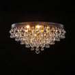 Load image into Gallery viewer, Spanish Retro Layered Luxury Crystal Drops Round Ceiling Light
