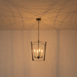 Load image into Gallery viewer, Vintage 4-Light Candle Style Arched Square Cage Pendant
