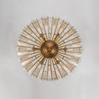 Load image into Gallery viewer, Vintage Luxe Antique Bronze Crystal Globe Lantern Chandelier
