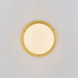 Load image into Gallery viewer, Vintage Opal Glass Drum Dimmable LED Semi Flush Mount
