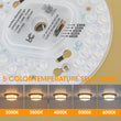 Load image into Gallery viewer, Vintage Opal Glass Drum Dimmable LED Semi Flush Mount

