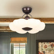 Load image into Gallery viewer, Vintage White Flower Dimmable LED Ceiling Light
