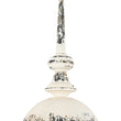 Load image into Gallery viewer, French Vintage 1-Light Weathered Metal Dome Kitchen Pendant

