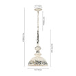 Load image into Gallery viewer, French Vintage 1-Light Weathered Metal Dome Kitchen Pendant
