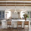 Load image into Gallery viewer, French Vintage 1-Light Weathered Metal Dome Kitchen Pendant
