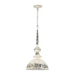 Load image into Gallery viewer, French Vintage 1-Light Weathered Metal Dome Kitchen Pendant
