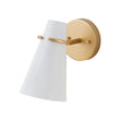 Load image into Gallery viewer, Mid-Century 1-Light Metal Adjutable Cone Wall Light
