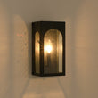 Load image into Gallery viewer, Farmhouze Light-1-Light Black Square Glass Lantern Outdoor Wall Sconce-Wall Sconce-2 Packs-
