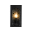 Load image into Gallery viewer, Farmhouze Light-1-Light Black Square Glass Lantern Outdoor Wall Sconce-Wall Sconce-2 Packs-
