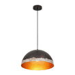 Load image into Gallery viewer, Farmhouze Light-1-Light Industrial Dark Black Bronze Iron Dome Ktichen Pendant-Chandelier-15.7 in-
