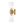 Load image into Gallery viewer, Farmhouze Light - 2 - Light Clear Striped Glass Dual Cone Vantiy Wall Sconce - Wall Sconce - Brass - 
