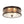Load image into Gallery viewer, Farmhouze Light - 2 - Light Crackle Textured Glass Round Ceiling Light - Ceiling Light - Oil Rubbed Bronze - 
