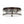 Load image into Gallery viewer, Farmhouze Light - 2 - Light Crackle Textured Glass Round Ceiling Light - Ceiling Light - Oil Rubbed Bronze - 
