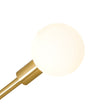 Load image into Gallery viewer, Farmhouze Light-2-Light Simple Linear Opal Glass Globe Island Chandelier-Chandelier-Brass-

