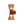 Load image into Gallery viewer, Farmhouze Light - 2 - light UP Down Striped Glass Double Cone Wall Light - Wall Sconce - Brown Glass + Oil - Rubbed Bronze Finish - 
