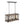 Load image into Gallery viewer, Farmhouze Light - 3 - Light Antique Wooden Rectangular Cage Island Pendant - Chandelier - Poplar - 
