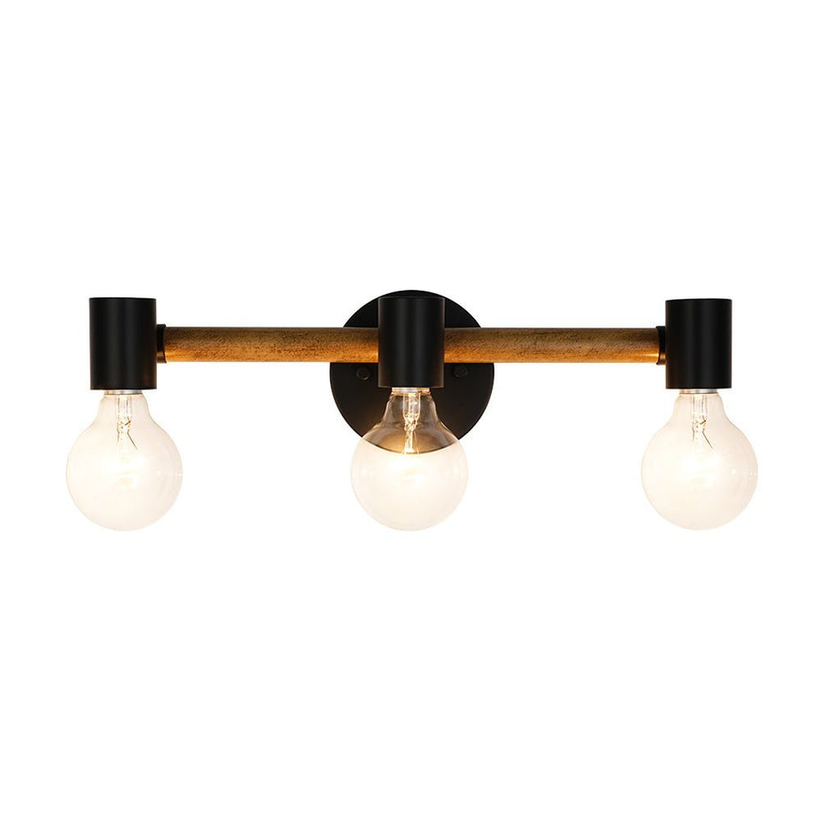 Farmhouze Light - 3 - light Industrial Rustic Vanity Light Wall Sconce - Wall Sconce - 3 - Light - 