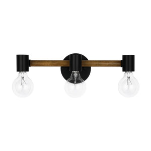 Farmhouze Light - 3 - light Industrial Rustic Vanity Light Wall Sconce - Wall Sconce - 3 - Light - 