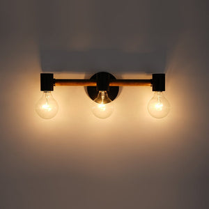 Farmhouze Light - 3 - light Industrial Rustic Vanity Light Wall Sconce - Wall Sconce - 3 - Light - 