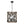 Load image into Gallery viewer, Farmhouze Light - 4 - Light Candle Style Aged Wooden Square Lantern Pendant Light - Pendant - Poplar - 
